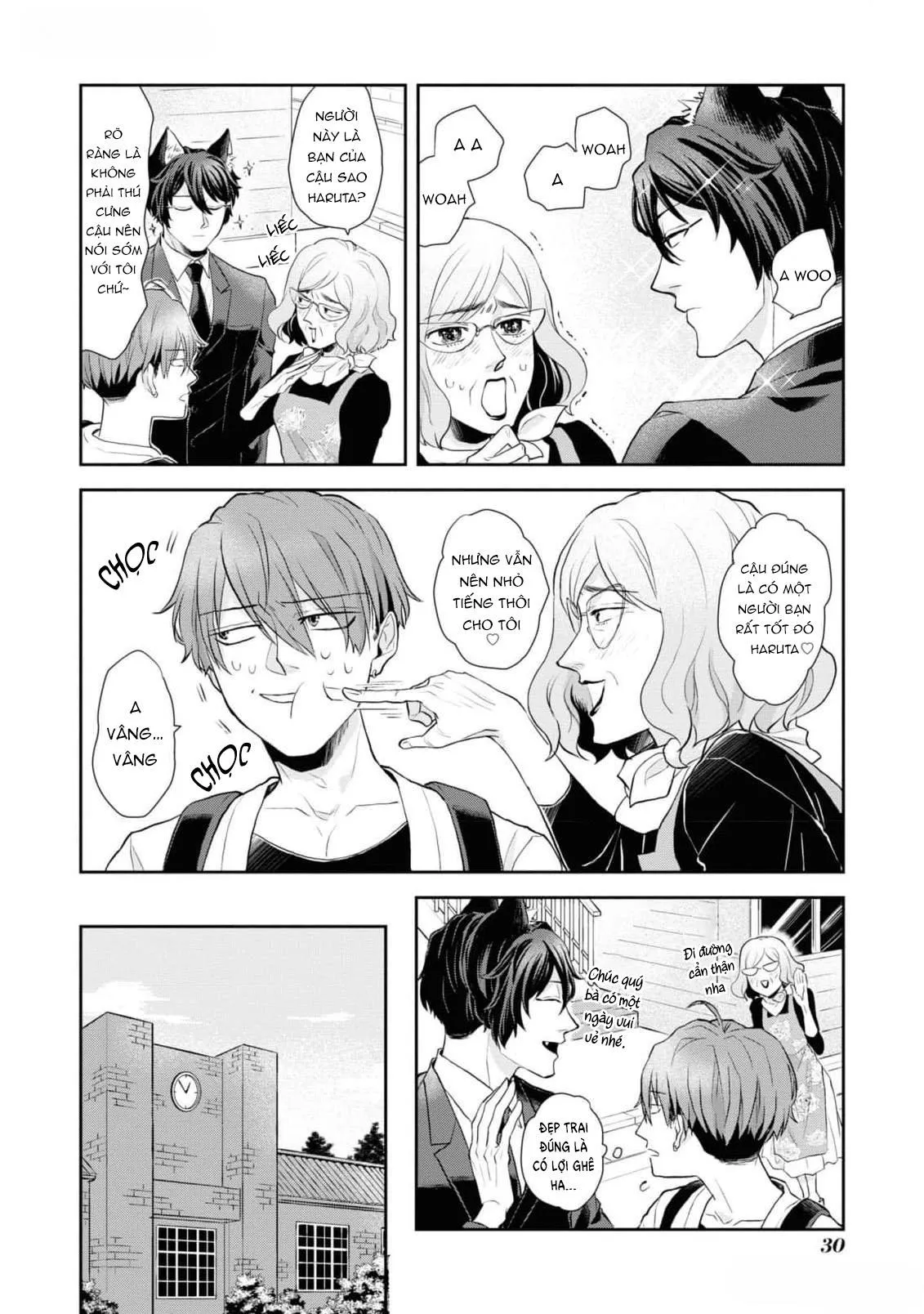 Chú mèo đẹp trai muốn được Haruta nuôi dưỡng Chapter 2 Trang 8