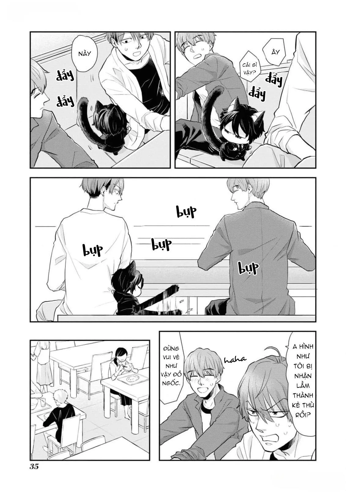 Chú mèo đẹp trai muốn được Haruta nuôi dưỡng Chapter 2 Trang 13