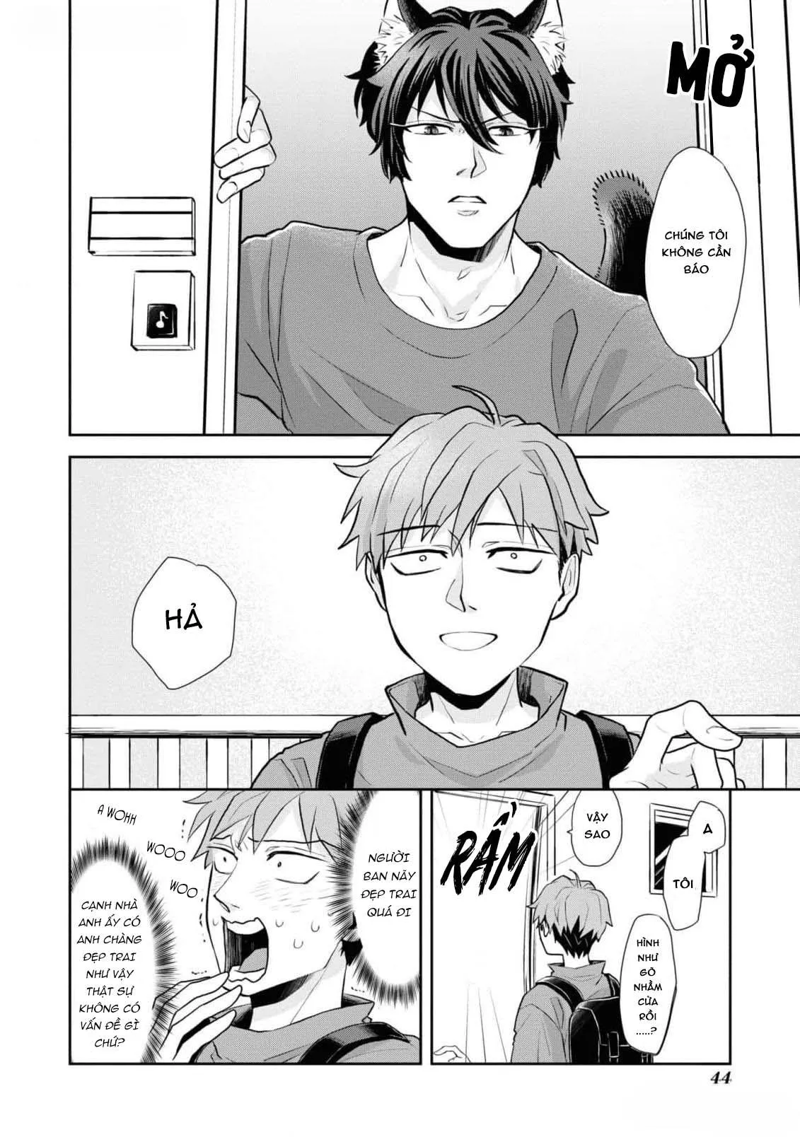 Chú mèo đẹp trai muốn được Haruta nuôi dưỡng Chapter 3 Trang 6