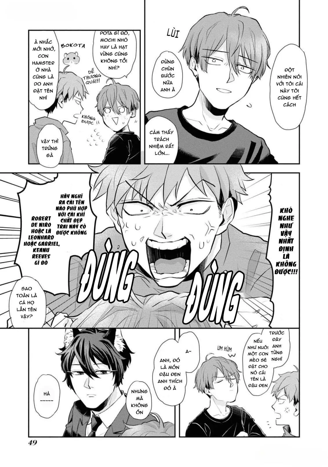 Chú mèo đẹp trai muốn được Haruta nuôi dưỡng Chapter 3 Trang 11