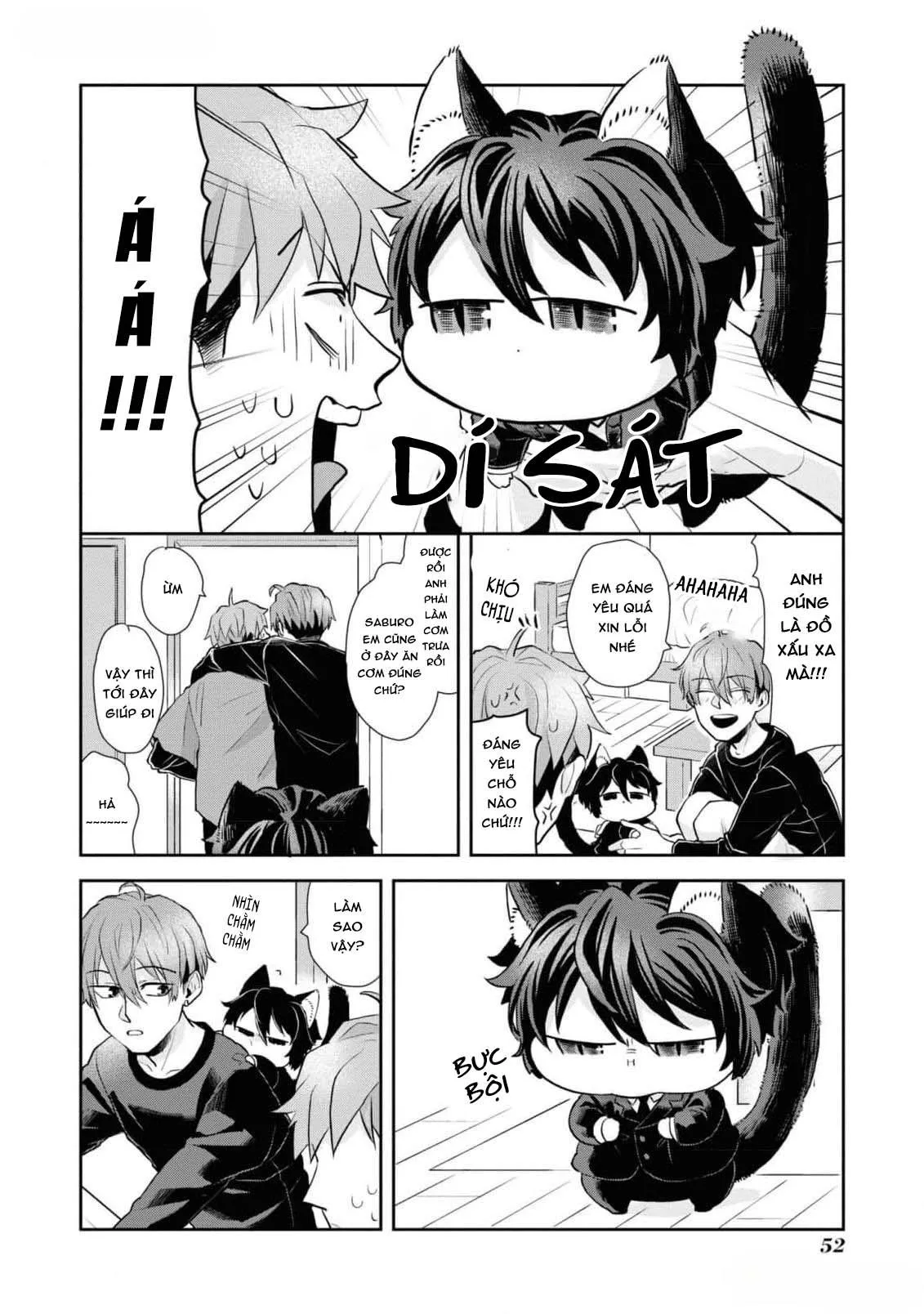 Chú mèo đẹp trai muốn được Haruta nuôi dưỡng Chapter 3 Trang 14