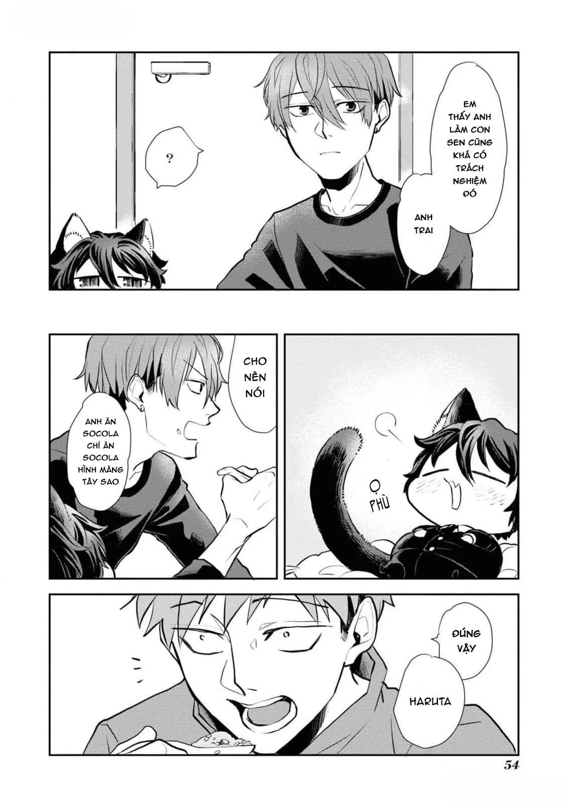 Chú mèo đẹp trai muốn được Haruta nuôi dưỡng Chapter 3 Trang 16