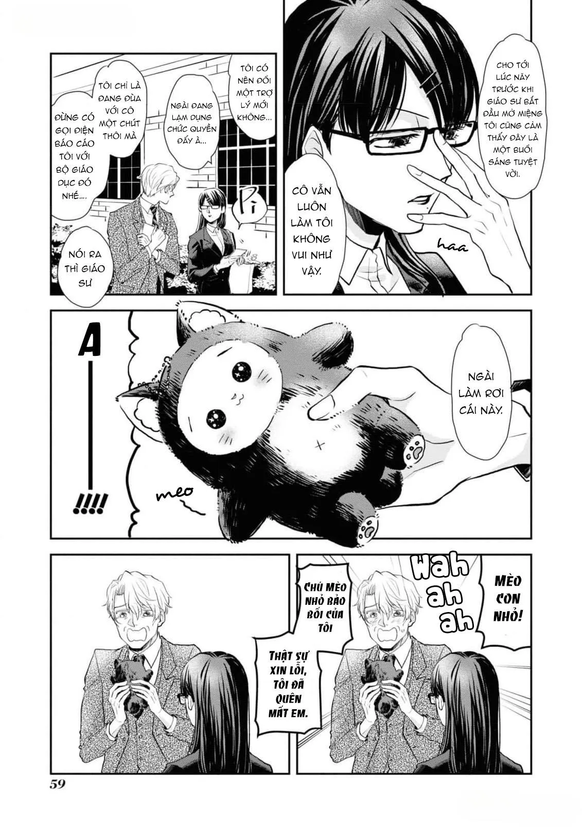 Chú mèo đẹp trai muốn được Haruta nuôi dưỡng Chapter 4 Trang 3