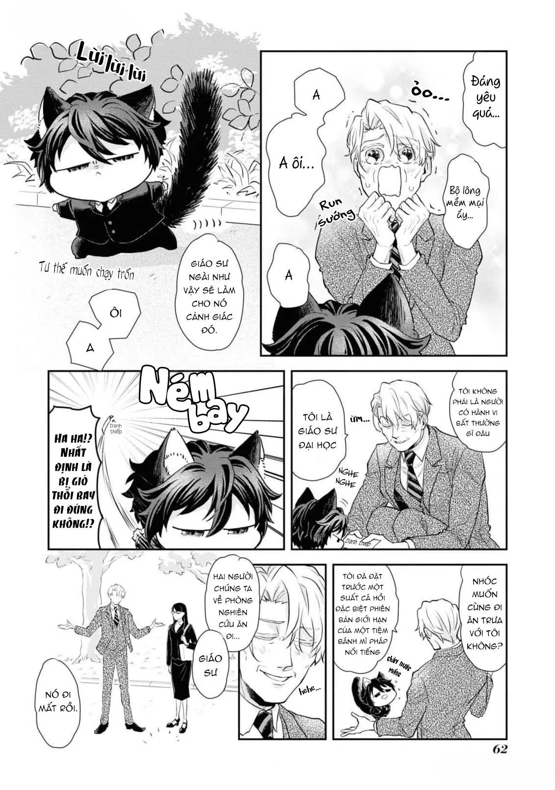 Chú mèo đẹp trai muốn được Haruta nuôi dưỡng Chapter 4 Trang 6