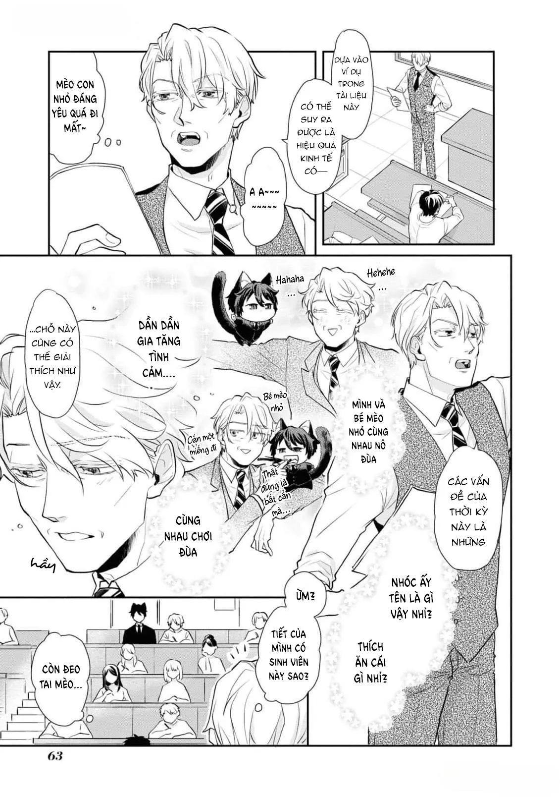 Chú mèo đẹp trai muốn được Haruta nuôi dưỡng Chapter 4 Trang 7