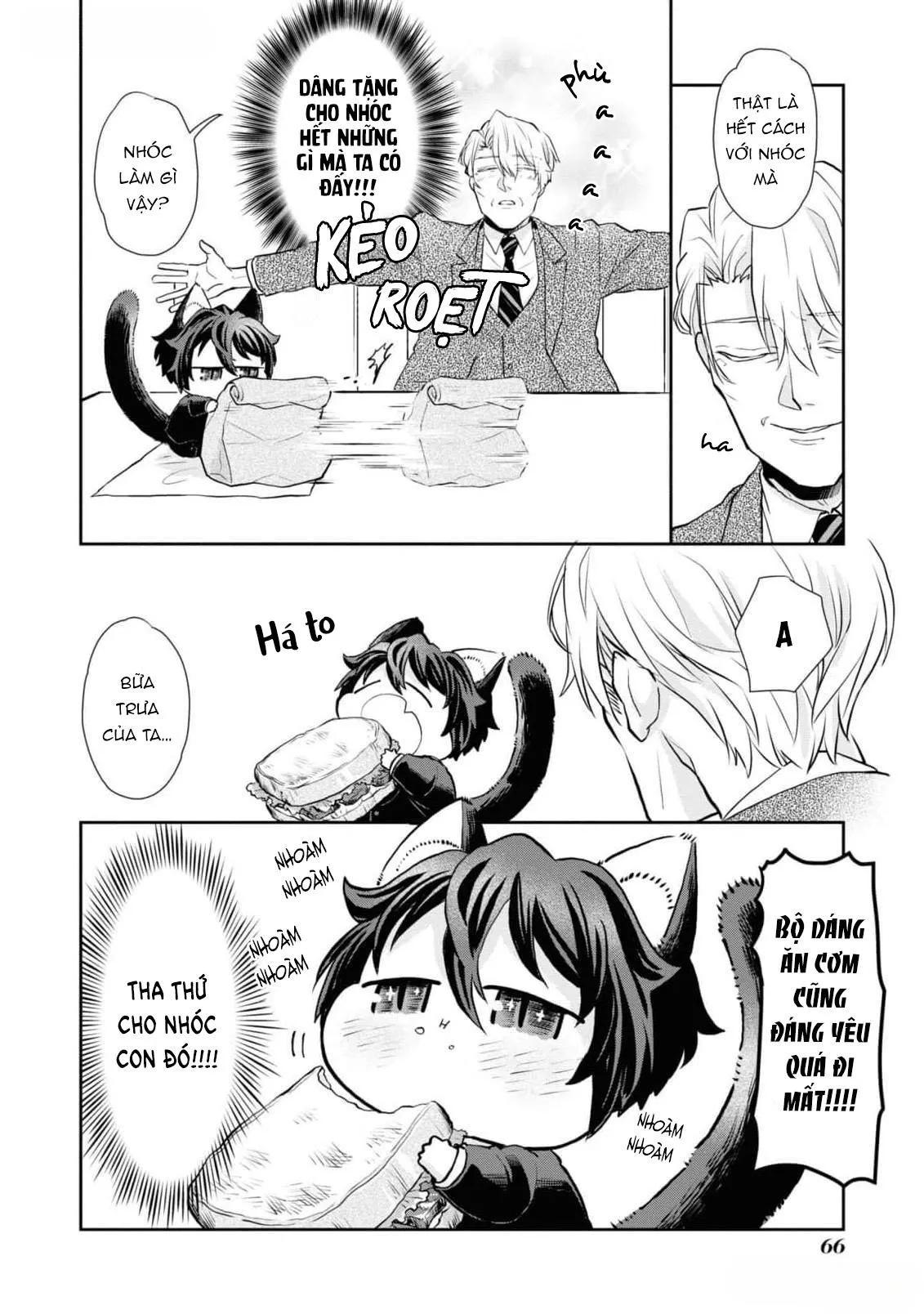 Chú mèo đẹp trai muốn được Haruta nuôi dưỡng Chapter 4 Trang 10