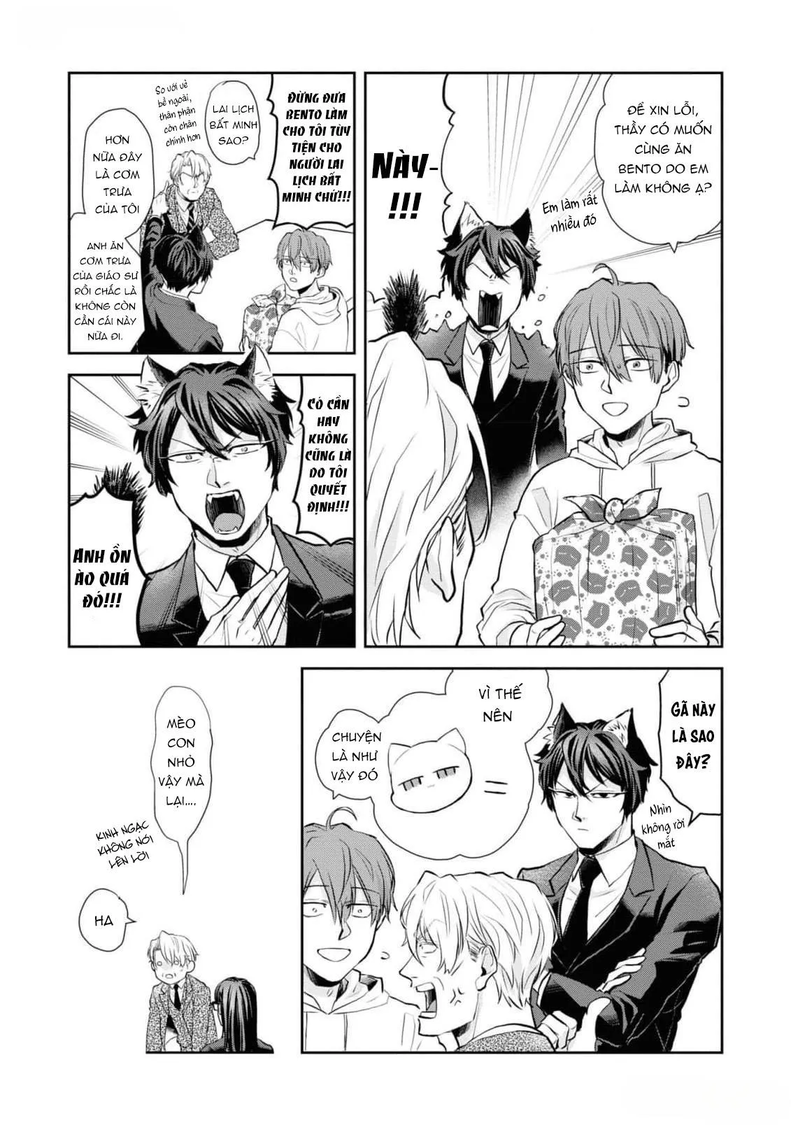 Chú mèo đẹp trai muốn được Haruta nuôi dưỡng Chapter 4 Trang 13