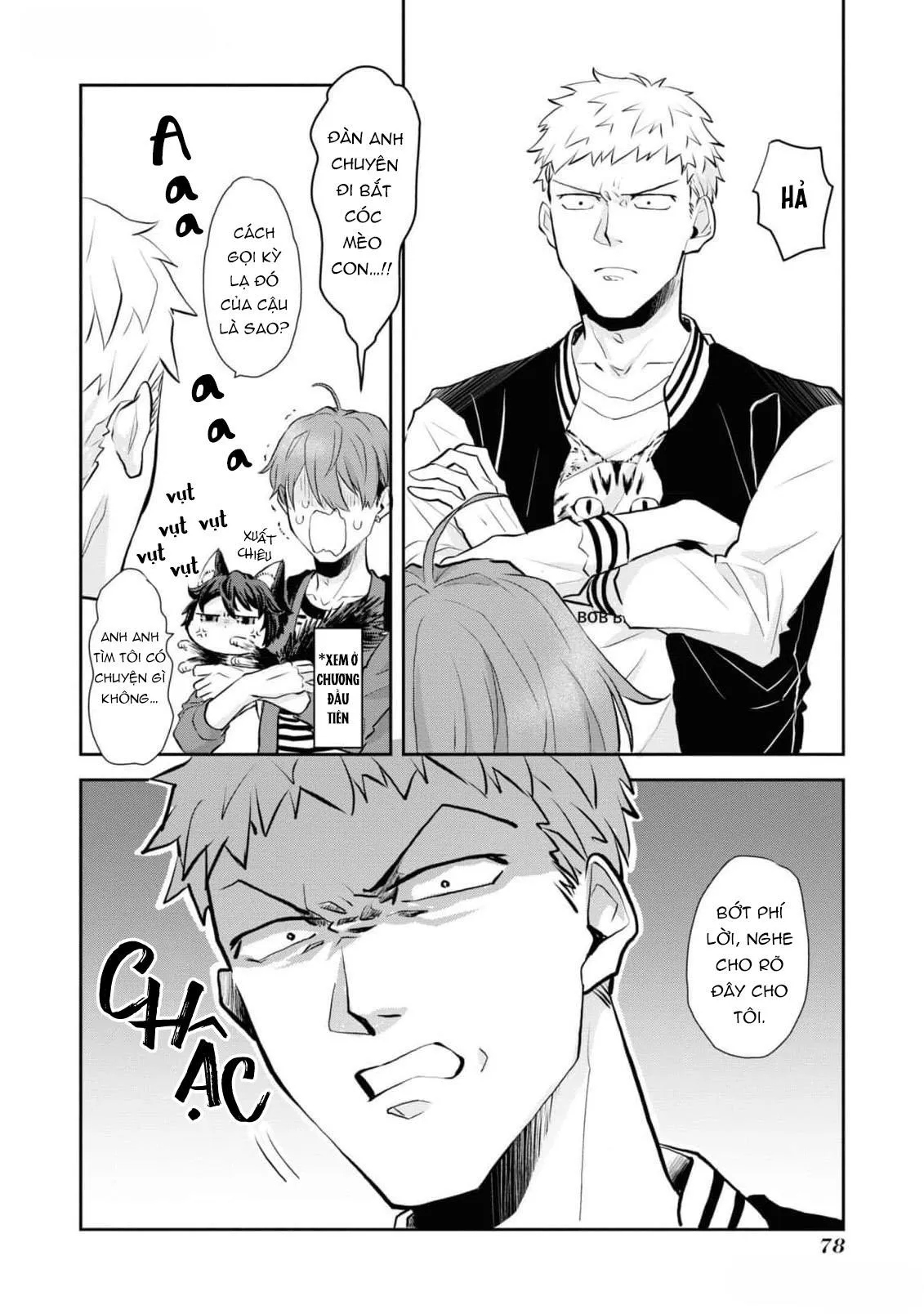 Chú mèo đẹp trai muốn được Haruta nuôi dưỡng Chapter 5 Trang 4