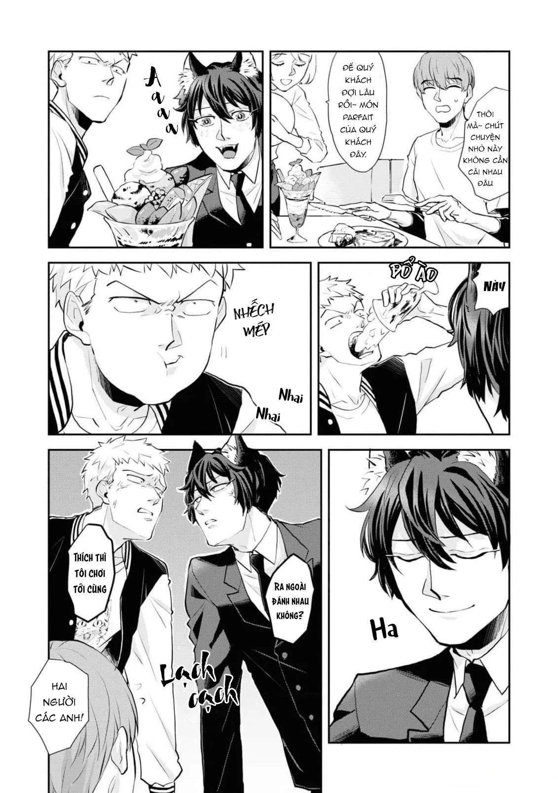 Chú mèo đẹp trai muốn được Haruta nuôi dưỡng Chapter 5 Trang 19