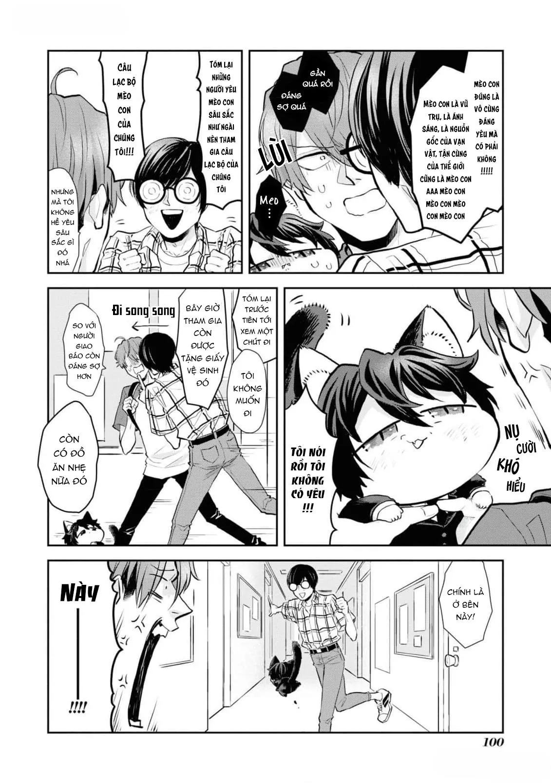 Chú mèo đẹp trai muốn được Haruta nuôi dưỡng Chapter 6 Trang 4