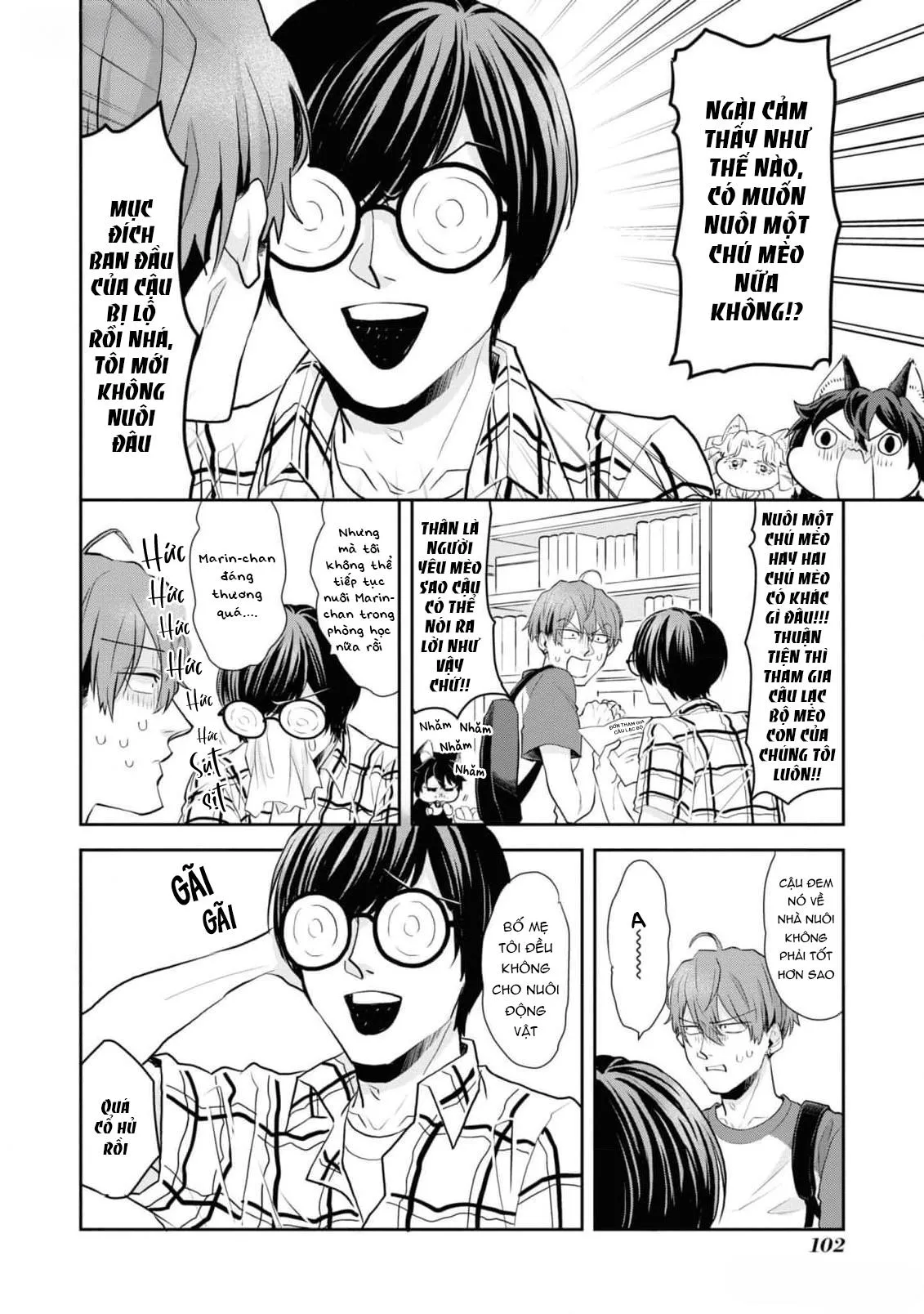 Chú mèo đẹp trai muốn được Haruta nuôi dưỡng Chapter 6 Trang 6