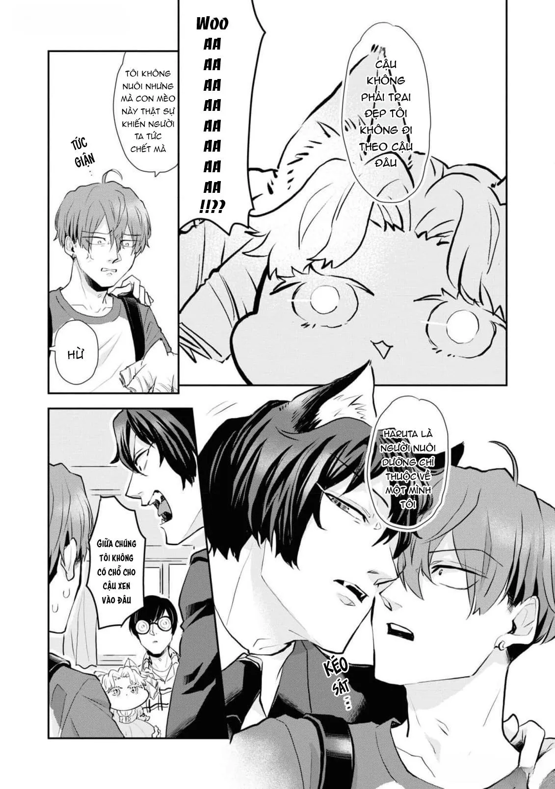 Chú mèo đẹp trai muốn được Haruta nuôi dưỡng Chapter 6 Trang 8