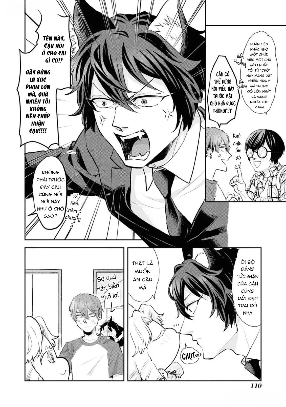 Chú mèo đẹp trai muốn được Haruta nuôi dưỡng Chapter 6 Trang 14
