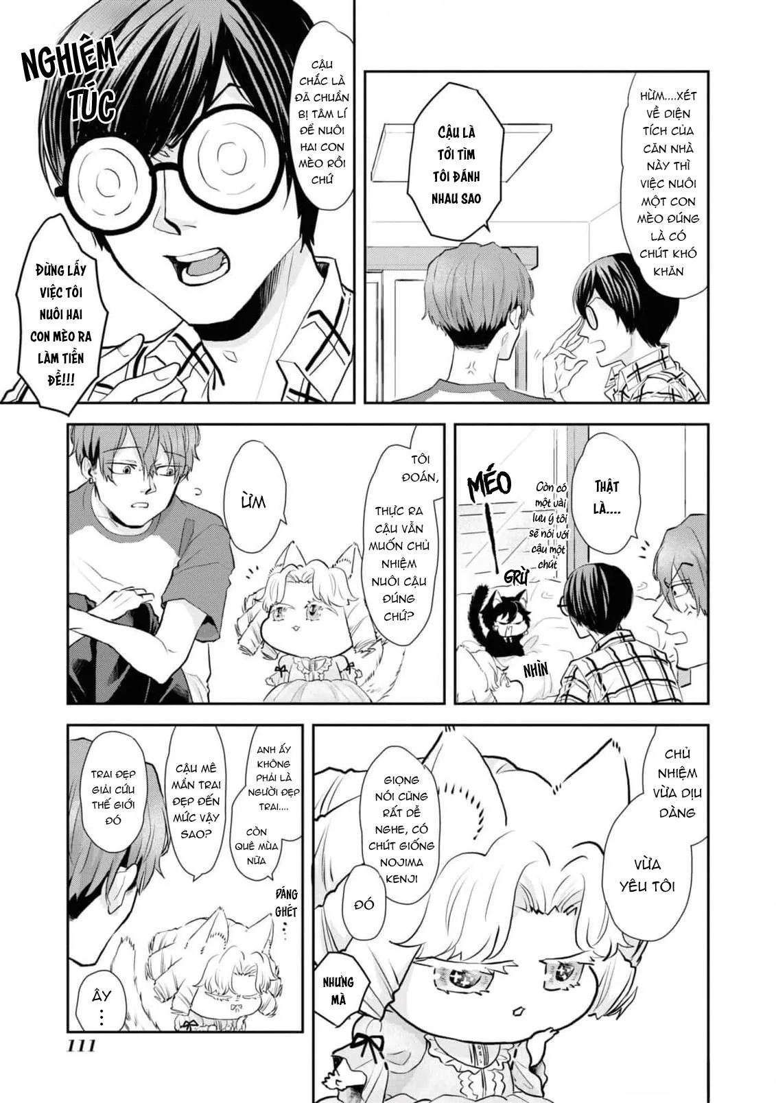 Chú mèo đẹp trai muốn được Haruta nuôi dưỡng Chapter 6 Trang 15