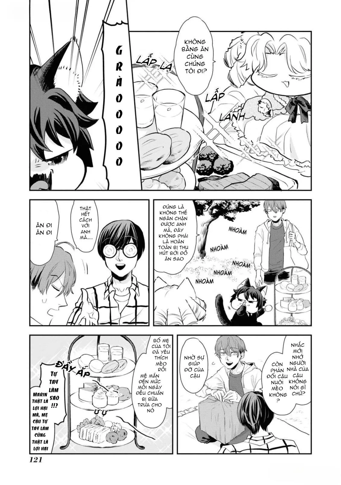 Chú mèo đẹp trai muốn được Haruta nuôi dưỡng Chapter 7 Trang 7