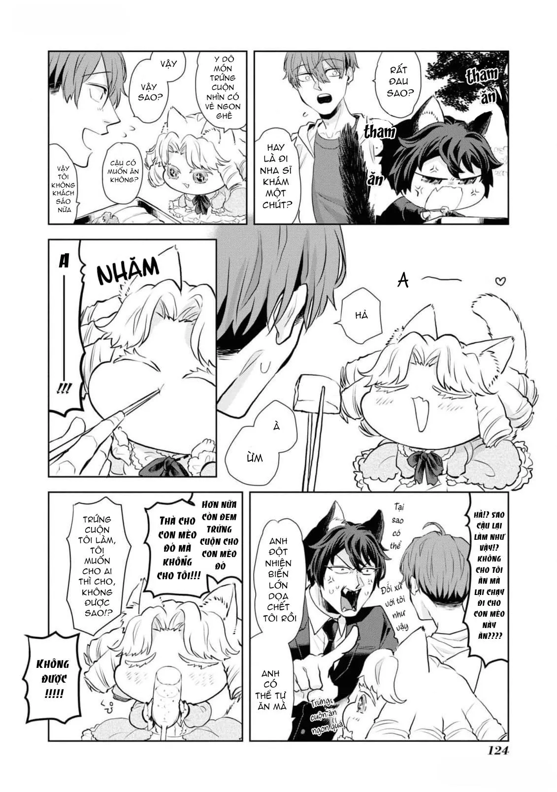 Chú mèo đẹp trai muốn được Haruta nuôi dưỡng Chapter 7 Trang 10