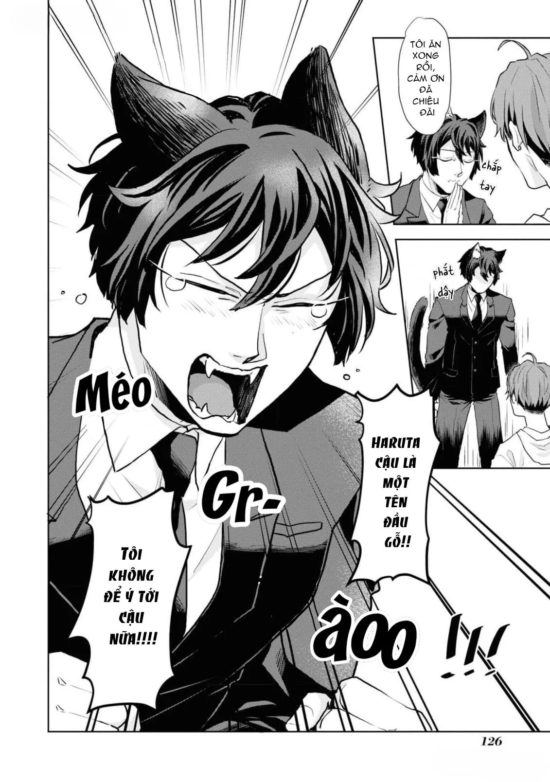 Chú mèo đẹp trai muốn được Haruta nuôi dưỡng Chapter 7 Trang 12