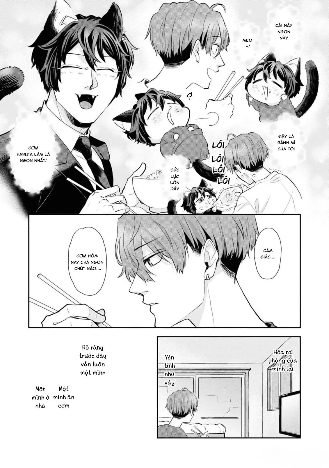 Chú mèo đẹp trai muốn được Haruta nuôi dưỡng Chapter 8 Trang 3