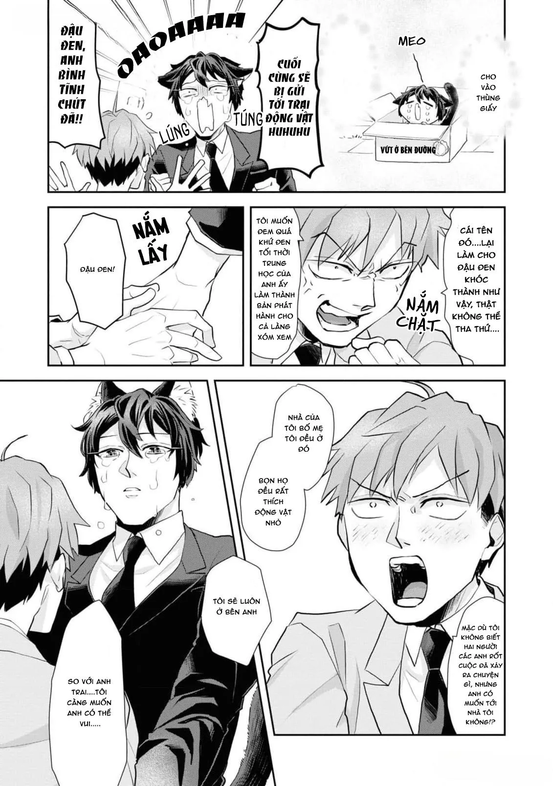 Chú mèo đẹp trai muốn được Haruta nuôi dưỡng Chapter 8 Trang 7