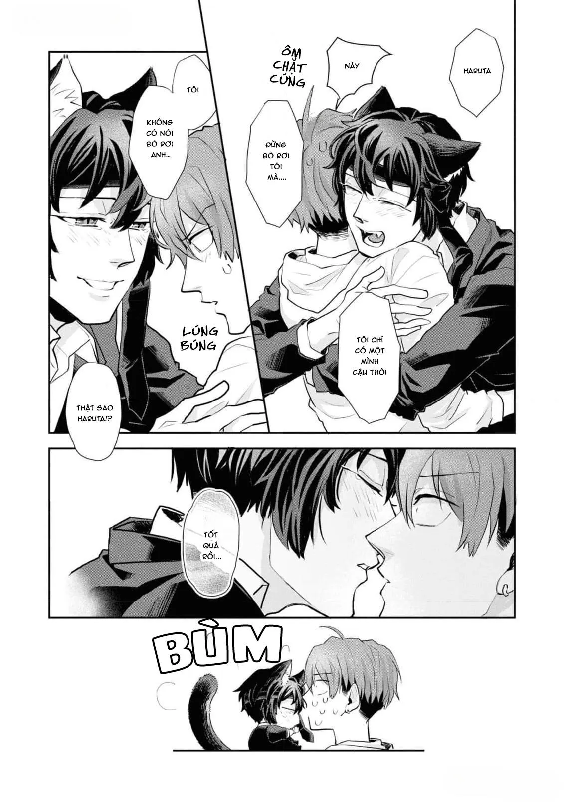 Chú mèo đẹp trai muốn được Haruta nuôi dưỡng Chapter 8 Trang 13