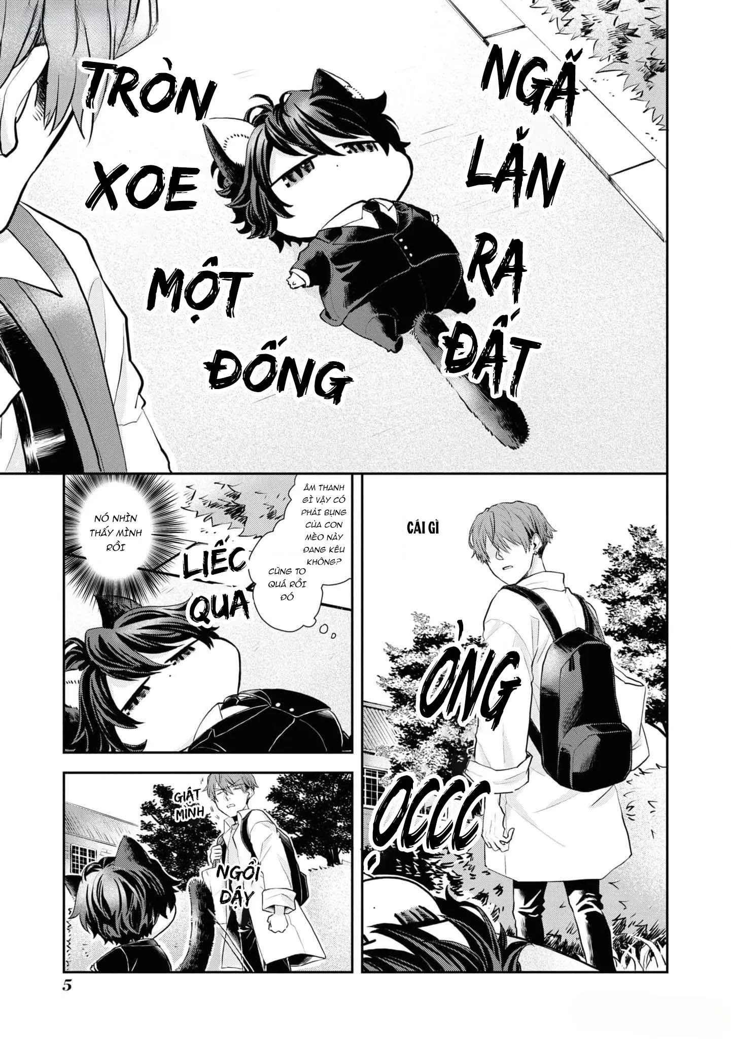 Chú mèo đẹp trai muốn được Haruta nuôi dưỡng Chapter 1 Trang 4