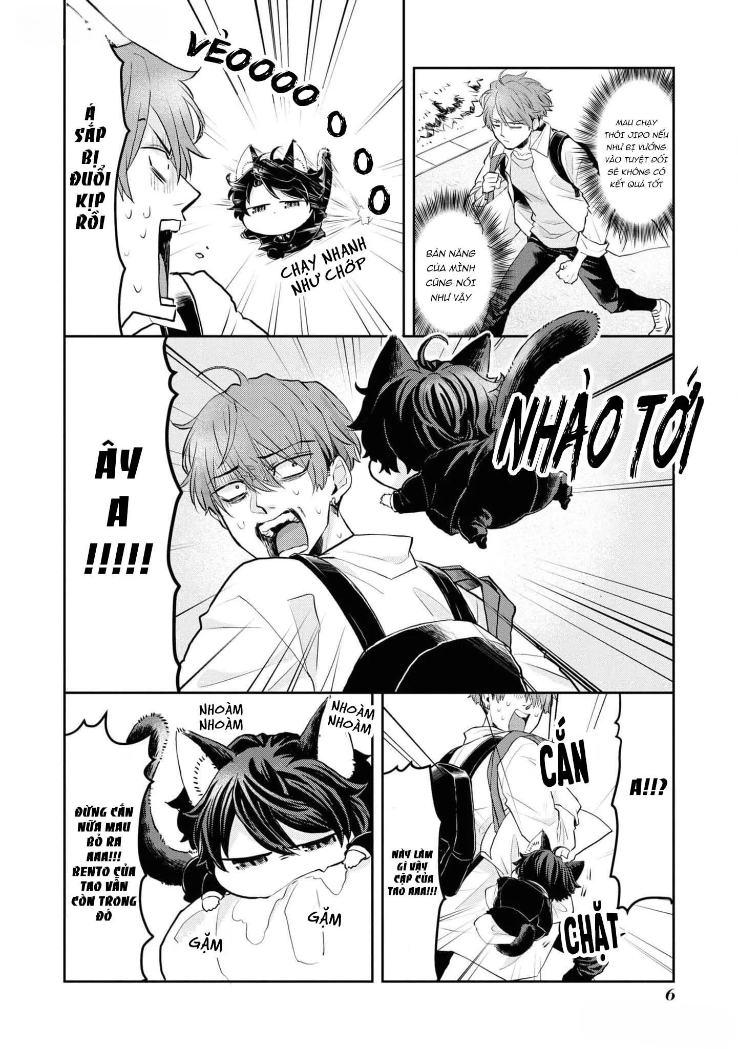 Chú mèo đẹp trai muốn được Haruta nuôi dưỡng Chapter 1 Trang 5