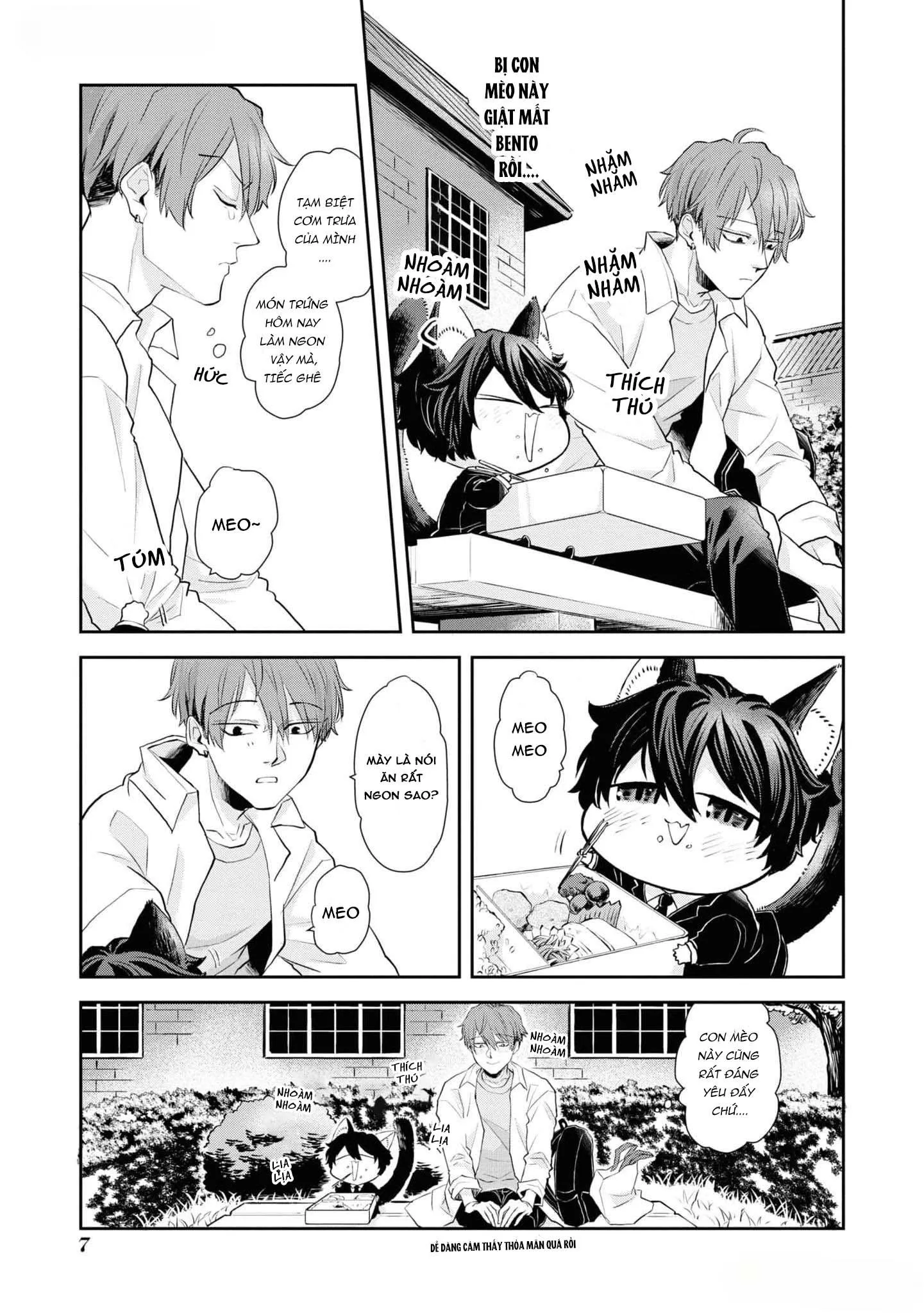 Chú mèo đẹp trai muốn được Haruta nuôi dưỡng Chapter 1 Trang 6