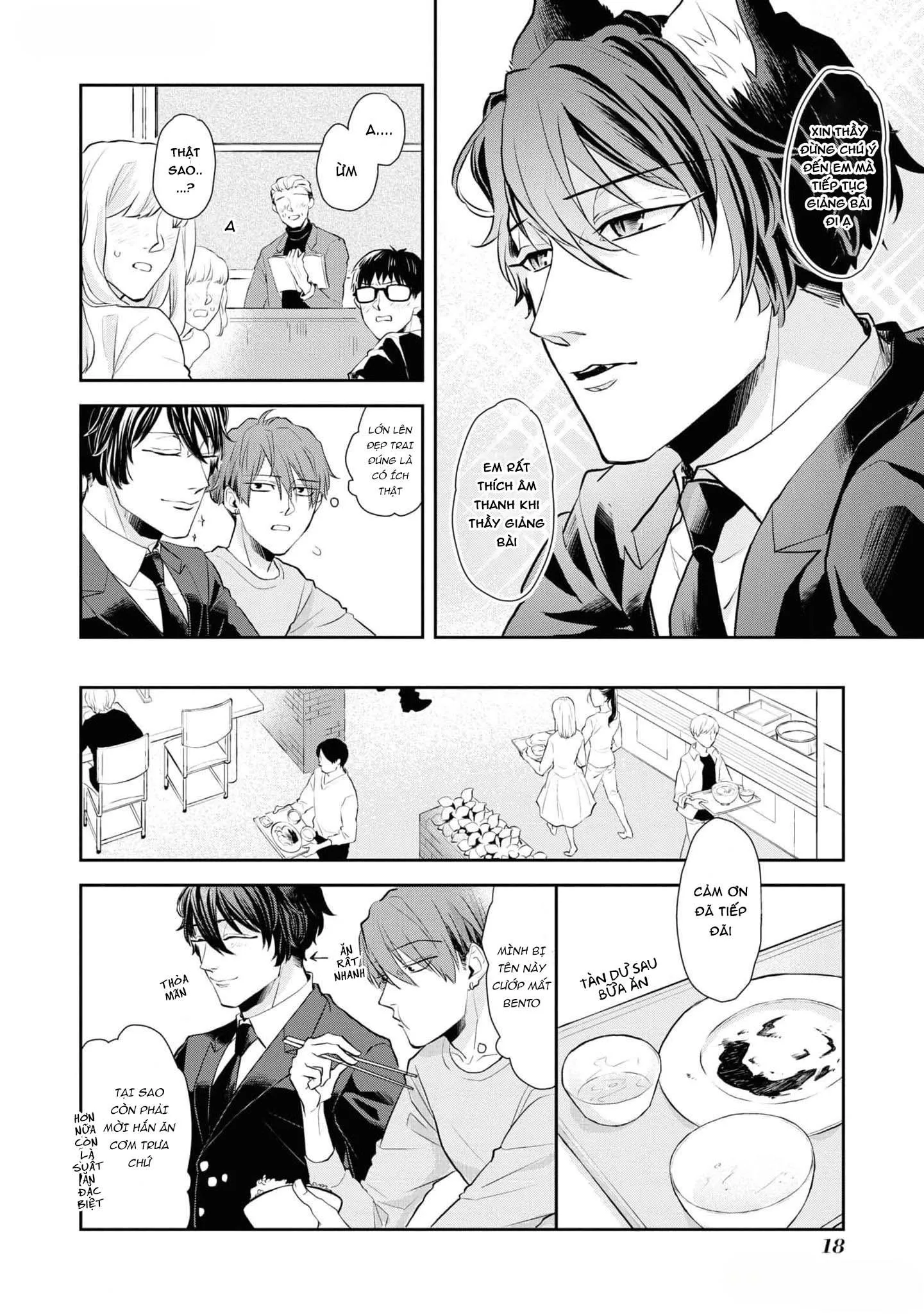 Chú mèo đẹp trai muốn được Haruta nuôi dưỡng Chapter 1 Trang 17