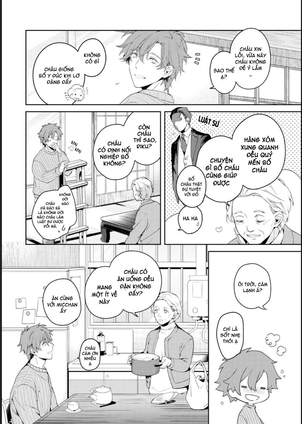 Chú Mèo Nhà Nora Không Giỏi Đối Phó Với Giống Chó Cỡ Lớn Chapter 2 Trang 5