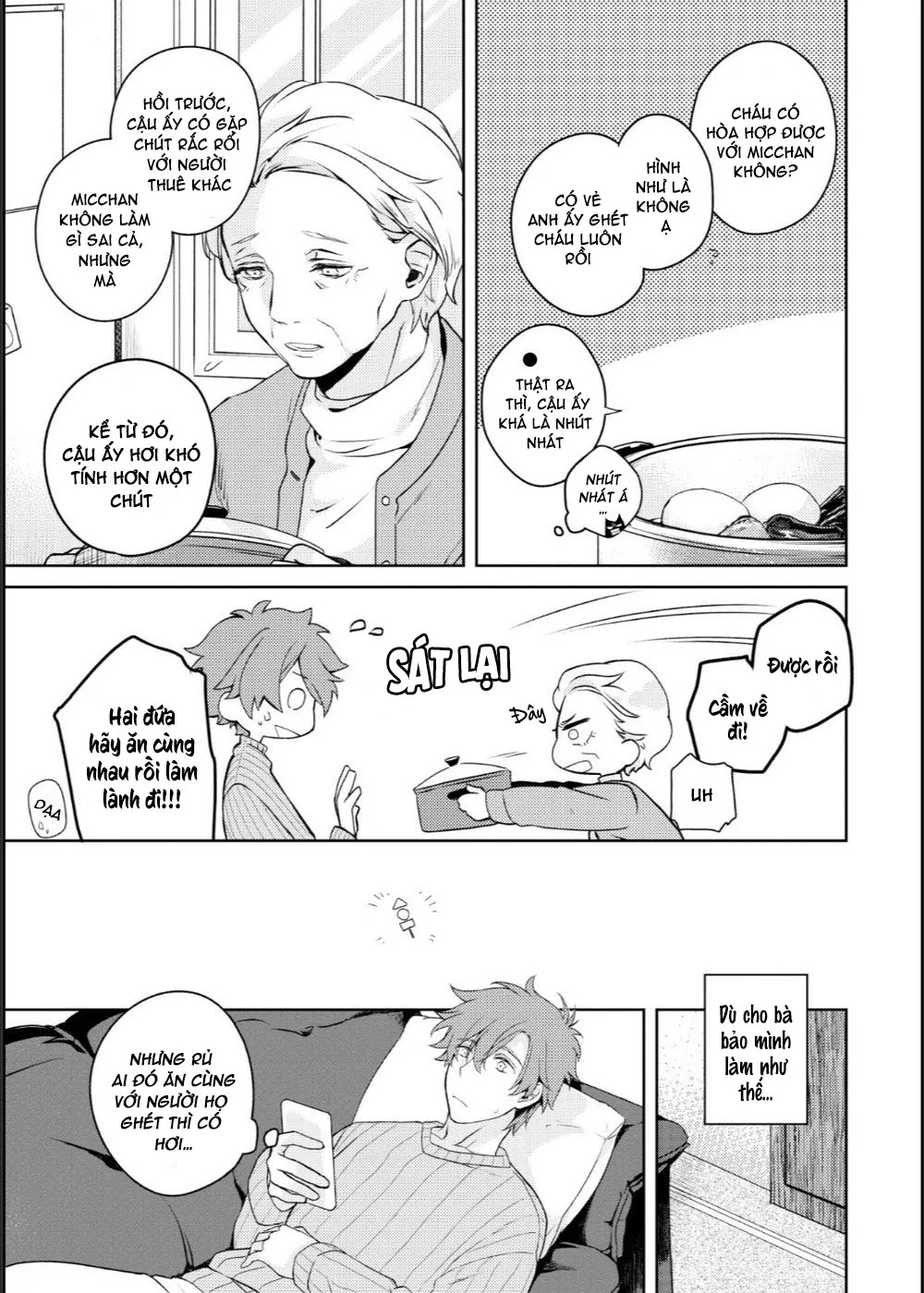 Chú Mèo Nhà Nora Không Giỏi Đối Phó Với Giống Chó Cỡ Lớn Chapter 2 Trang 6