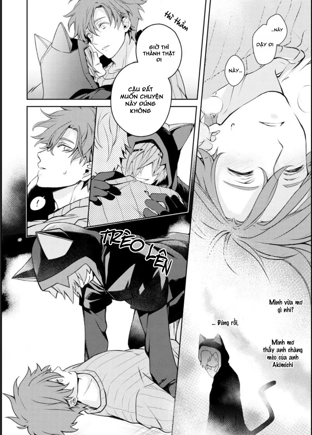 Chú Mèo Nhà Nora Không Giỏi Đối Phó Với Giống Chó Cỡ Lớn Chapter 2 Trang 19