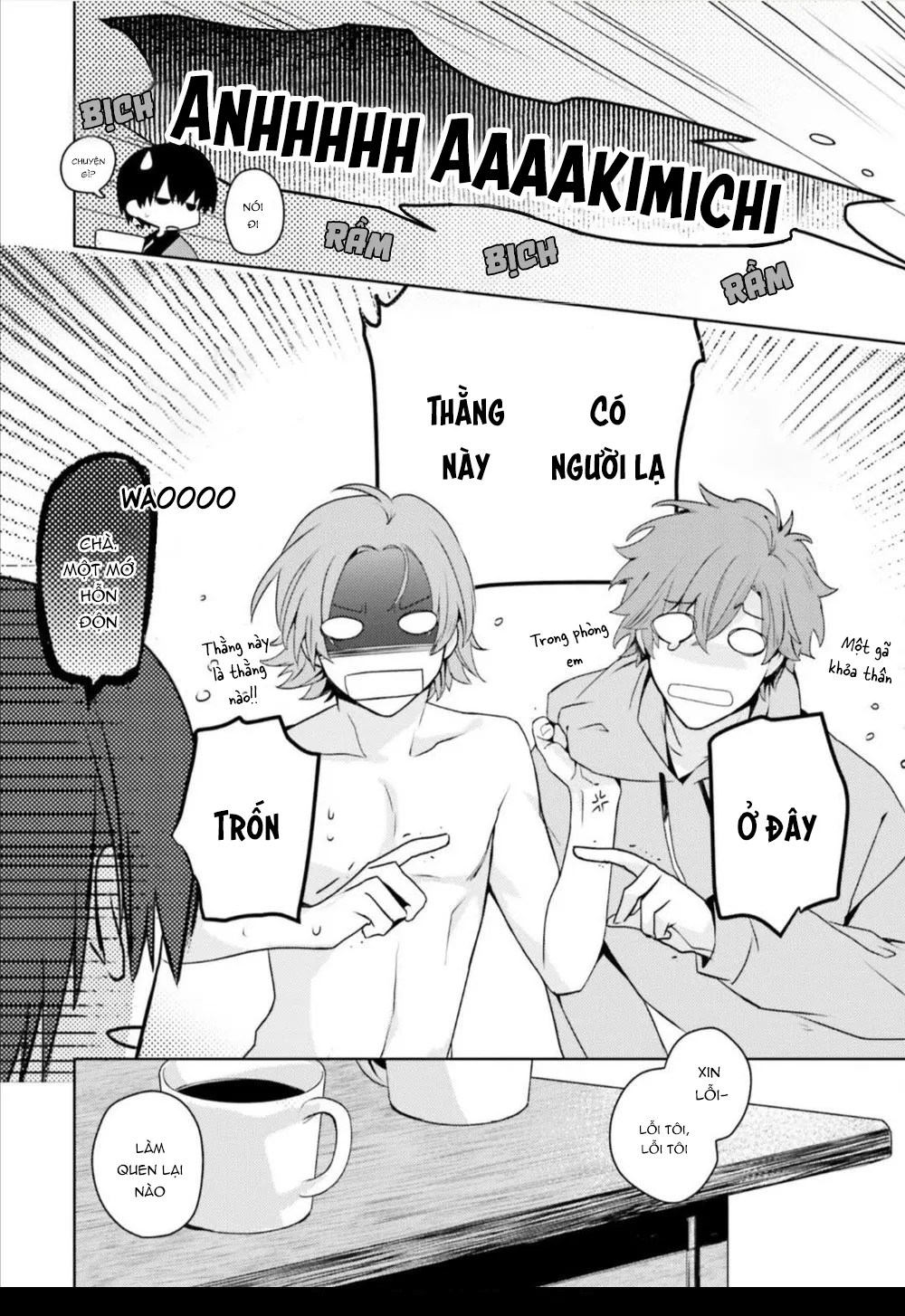 Chú Mèo Nhà Nora Không Giỏi Đối Phó Với Giống Chó Cỡ Lớn Chapter 3 Trang 4