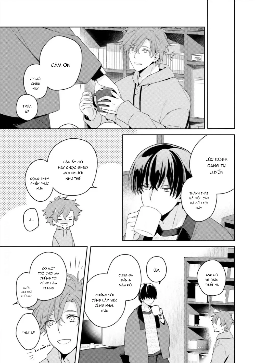 Chú Mèo Nhà Nora Không Giỏi Đối Phó Với Giống Chó Cỡ Lớn Chapter 3 Trang 13