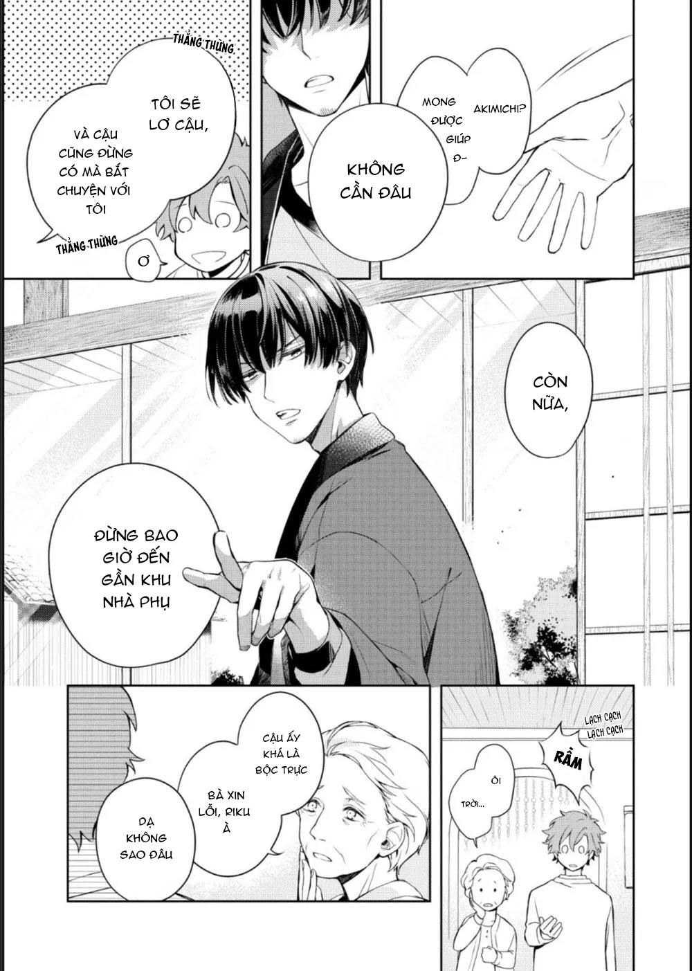 Chú Mèo Nhà Nora Không Giỏi Đối Phó Với Giống Chó Cỡ Lớn Chapter 1 Trang 6