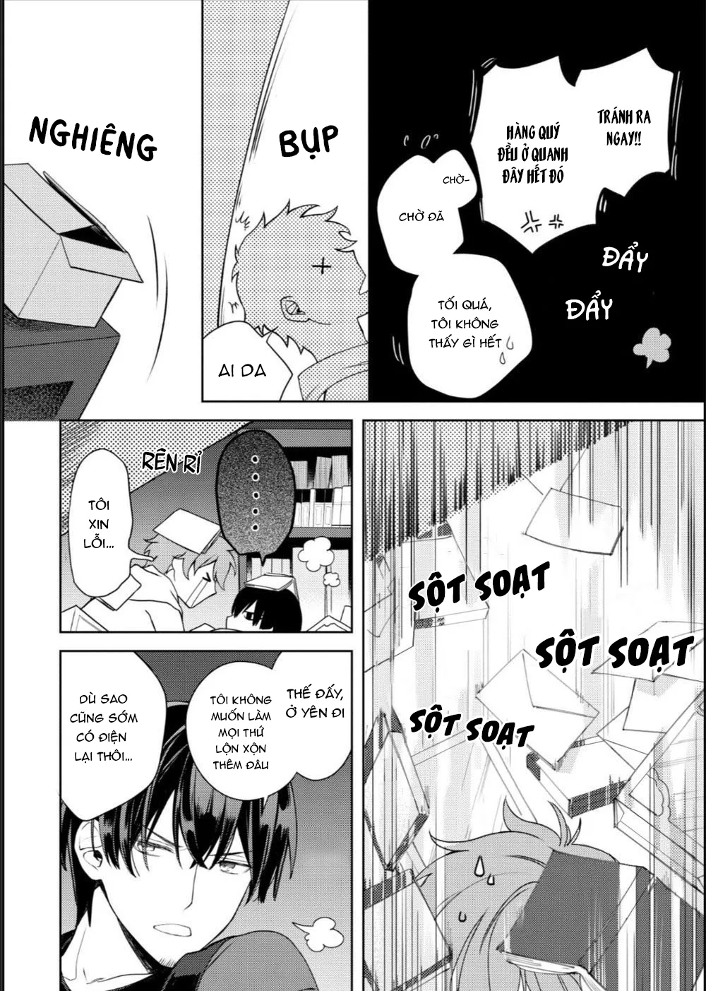 Chú Mèo Nhà Nora Không Giỏi Đối Phó Với Giống Chó Cỡ Lớn Chapter 1 Trang 17