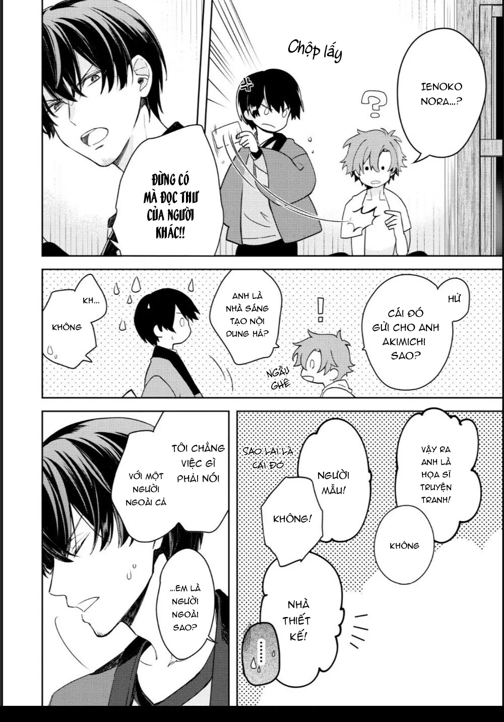 Chú Mèo Nhà Nora Không Giỏi Đối Phó Với Giống Chó Cỡ Lớn Chapter 1 Trang 21