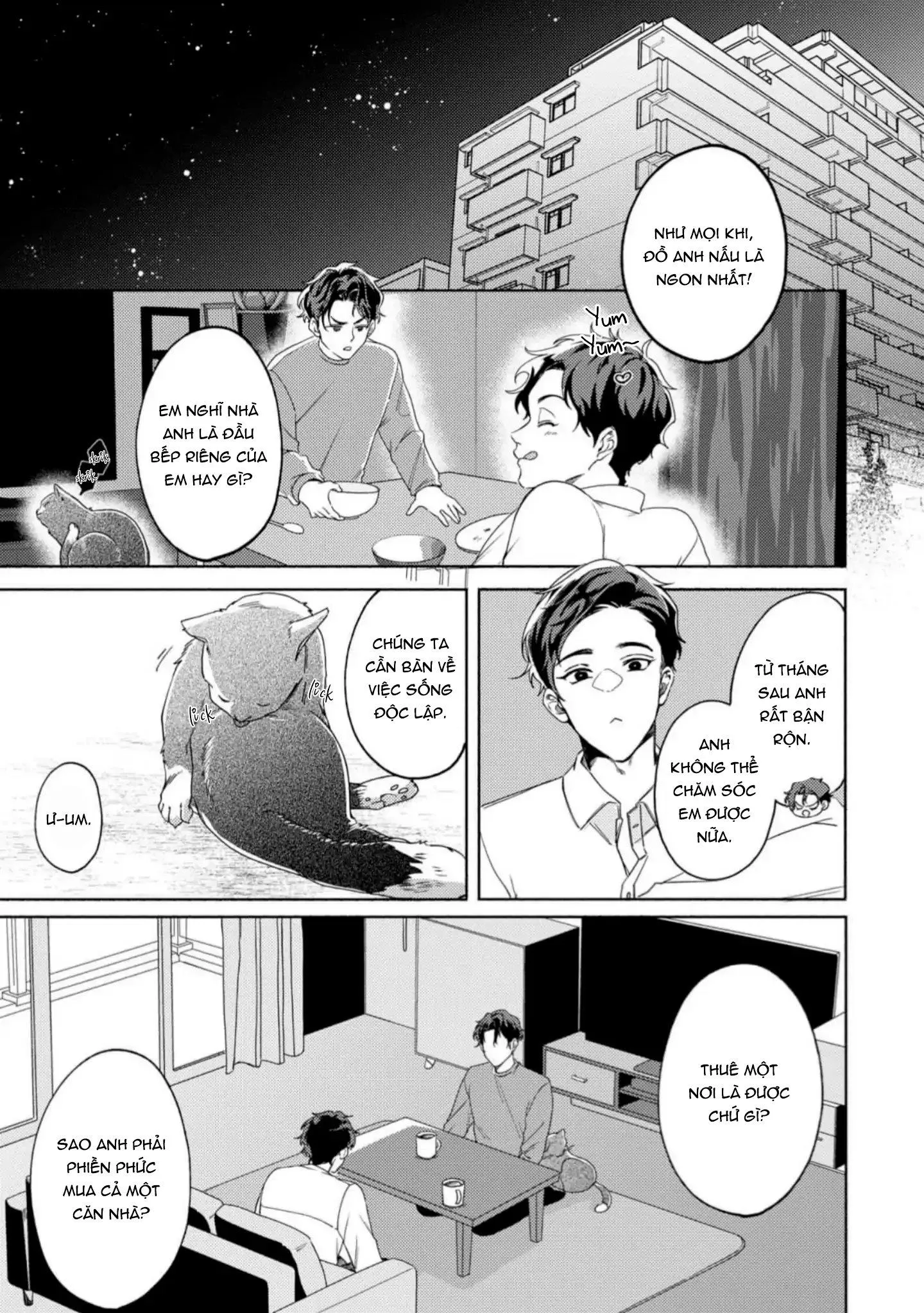 Vết cắn ngọt ngào và giấc mơ ban chiều Chapter 1 Trang 4