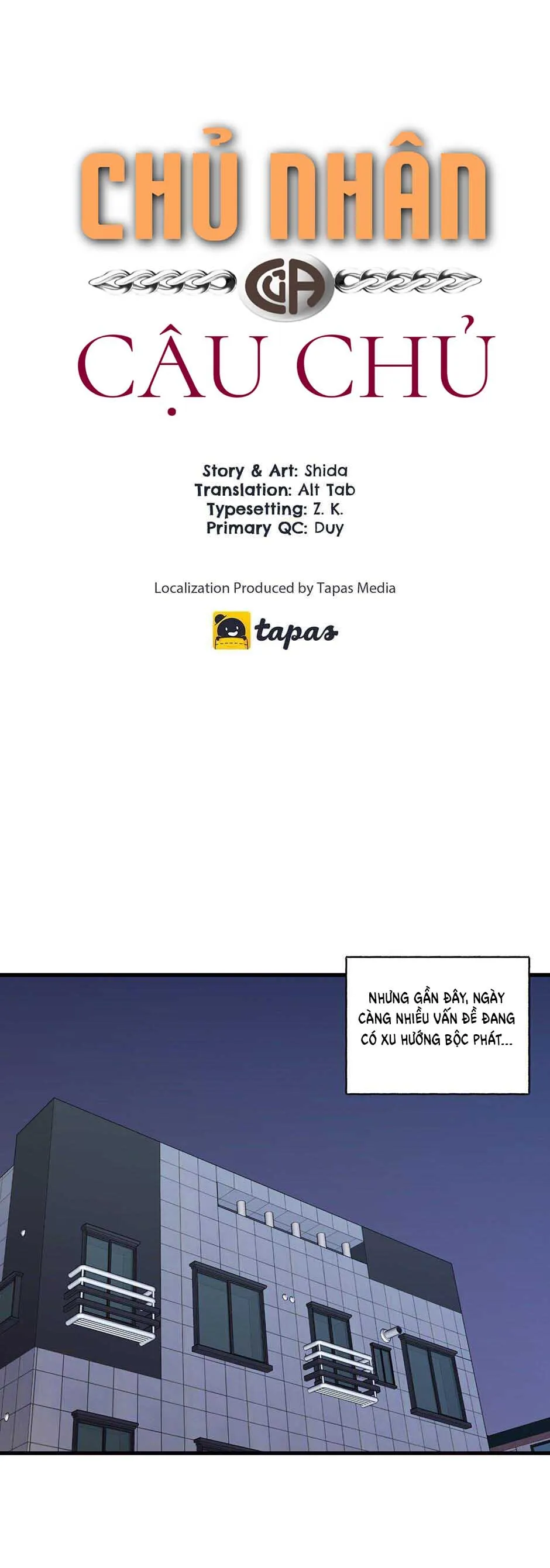 CHỦ NHÂN CỦA CẬU CHỦ Chapter 1 Trang 6