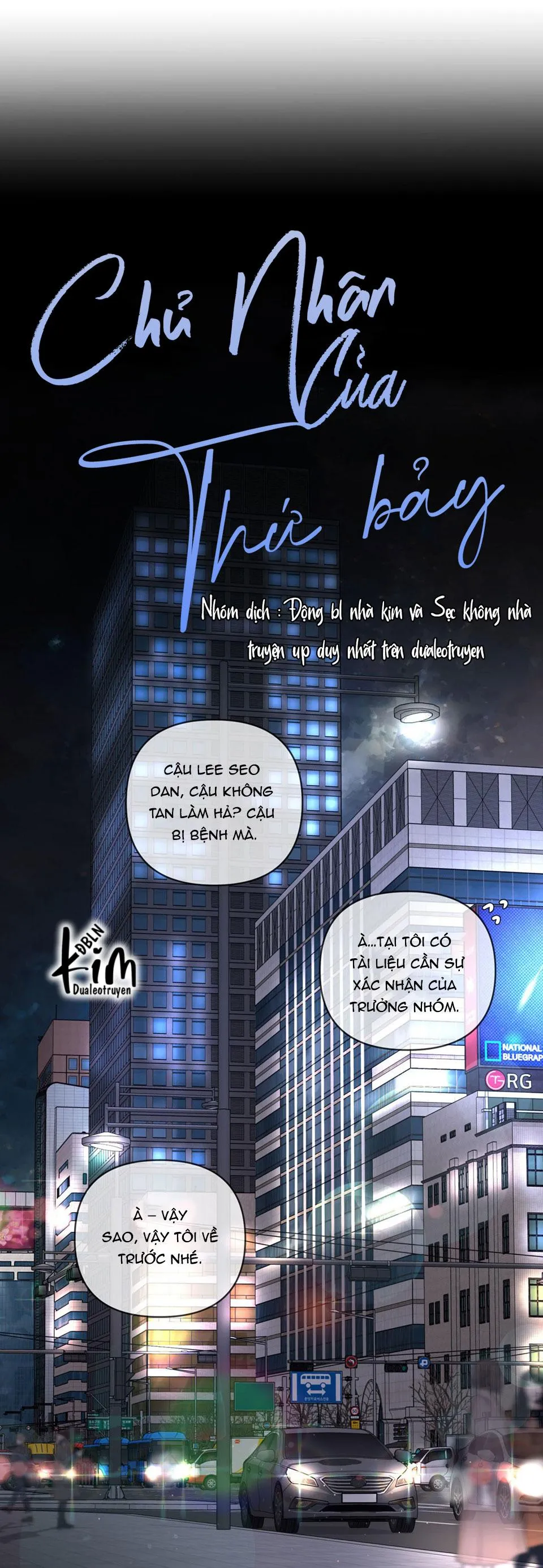 CHỦ NHÂN CỦA THỨ BẢY Chapter 9 Trang 10