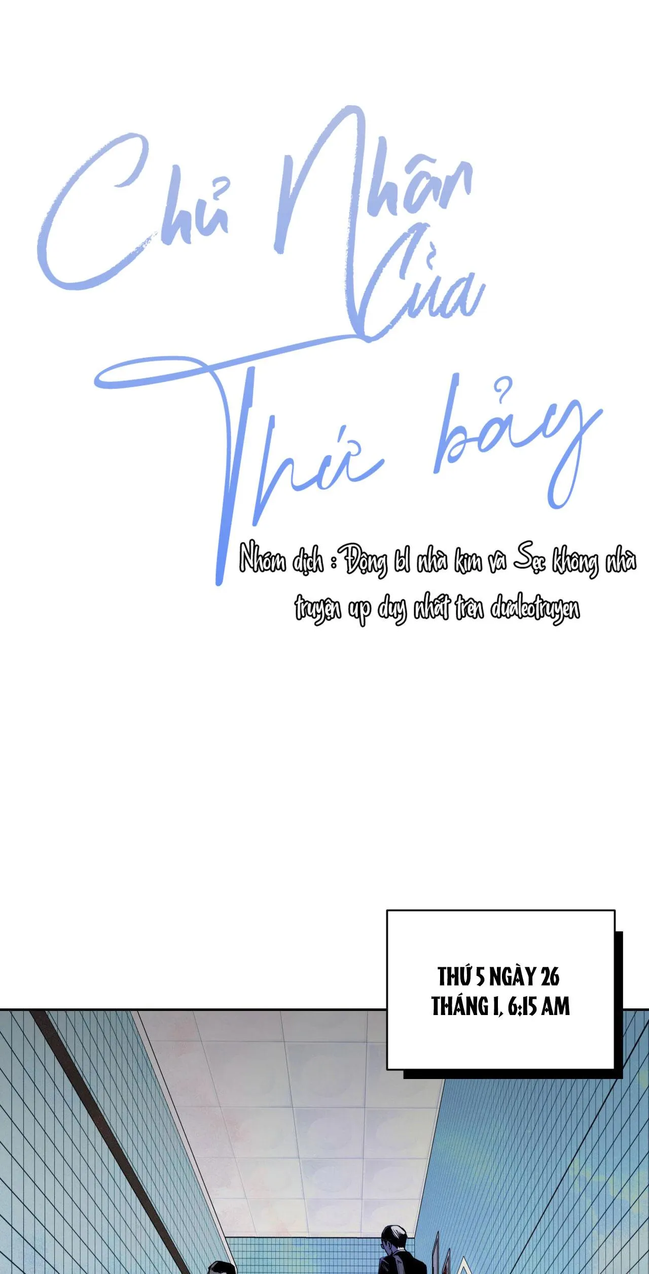 CHỦ NHÂN CỦA THỨ BẢY Chapter 10 Trang 10