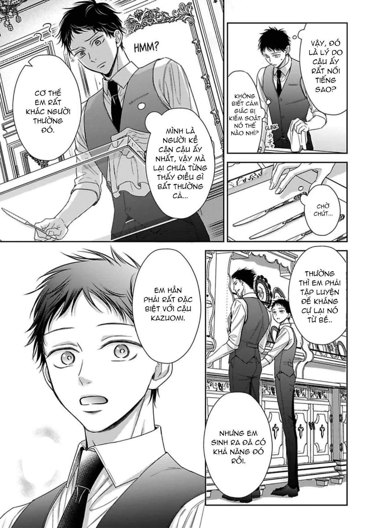 Chủ nhân làm cơ thể tôi như muốn tan chảy Chapter 2 Trang 3