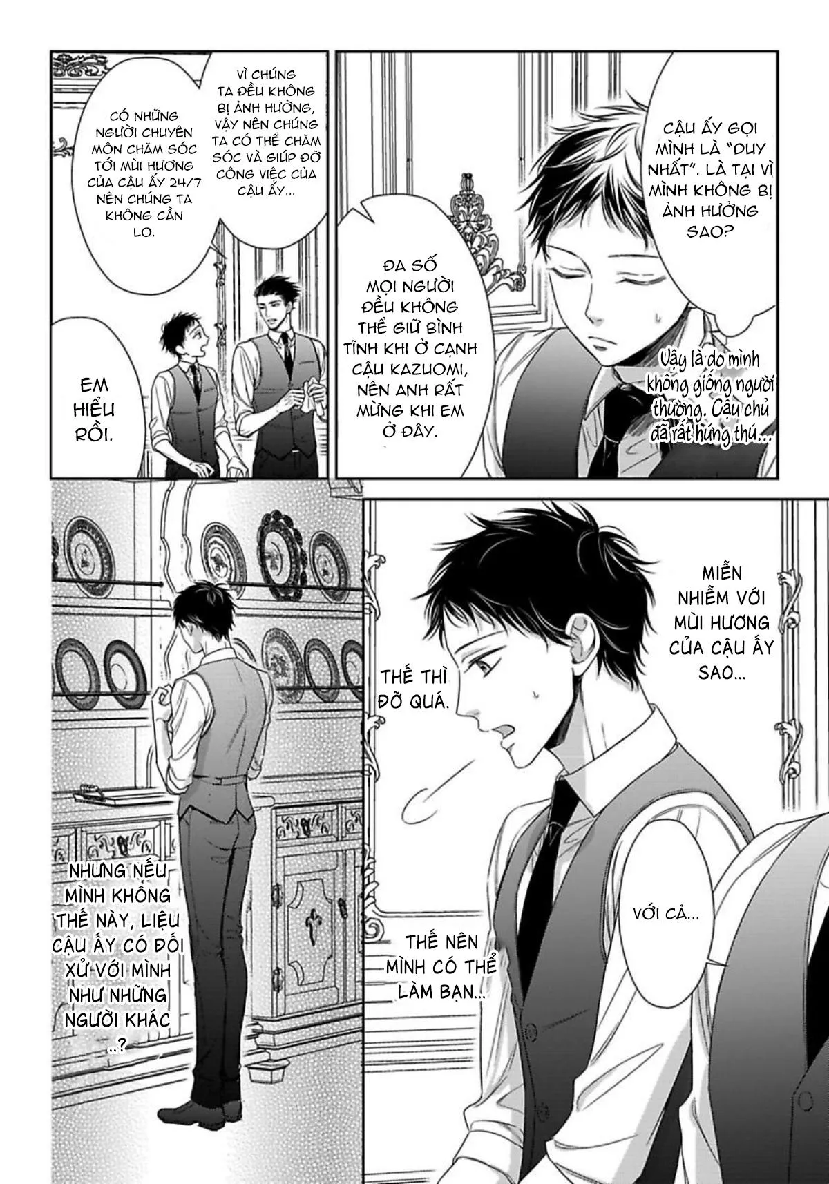 Chủ nhân làm cơ thể tôi như muốn tan chảy Chapter 2 Trang 4