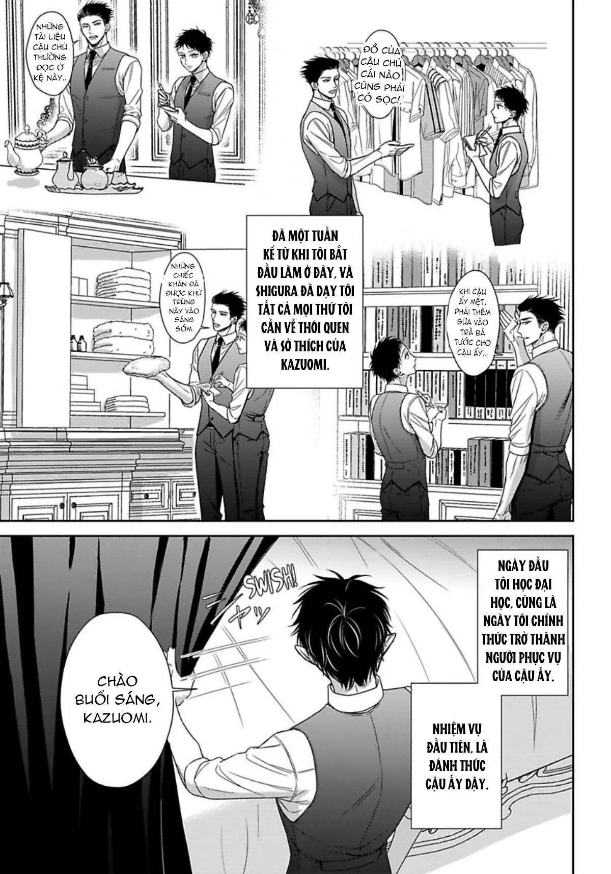 Chủ nhân làm cơ thể tôi như muốn tan chảy Chapter 2 Trang 5