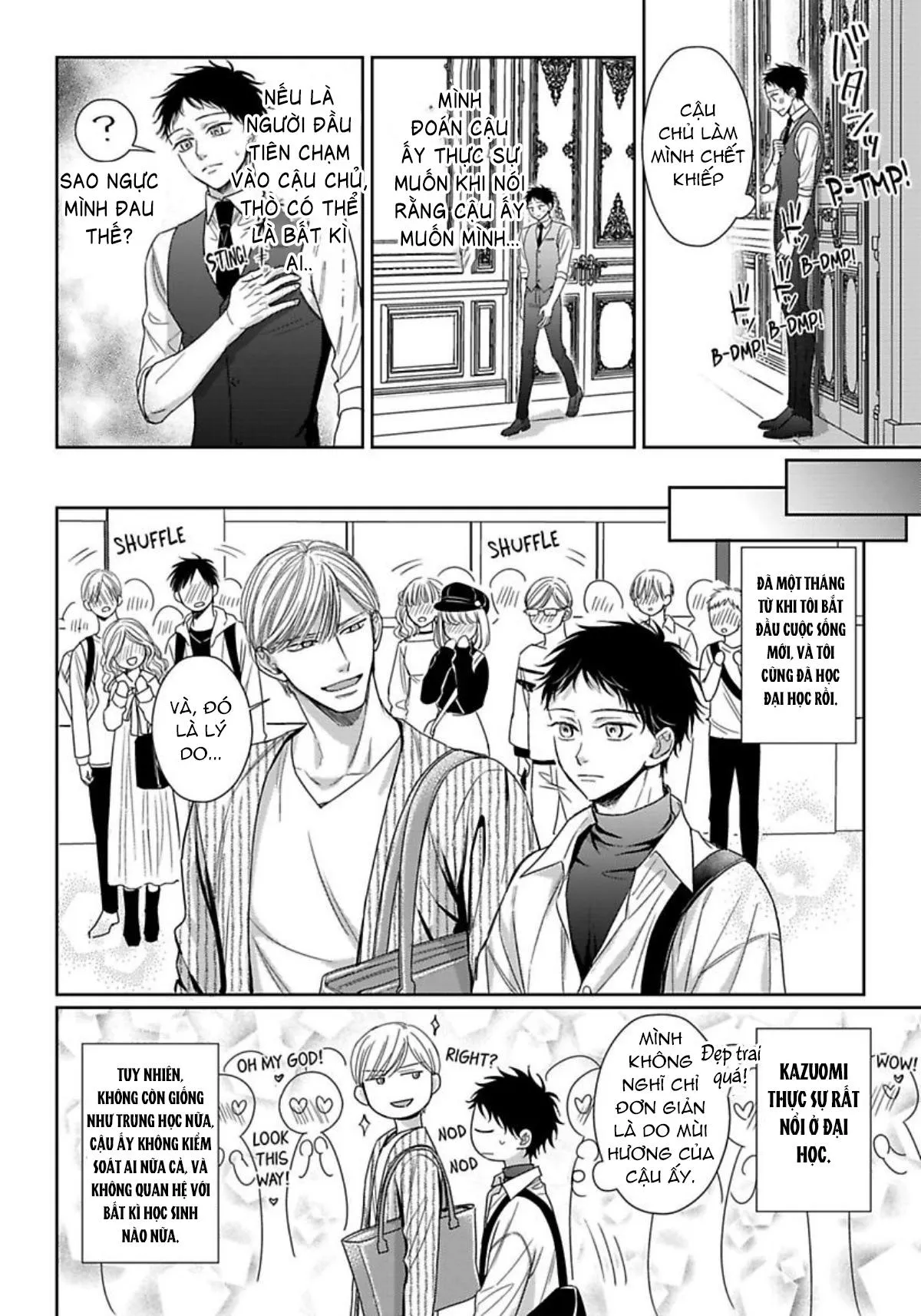 Chủ nhân làm cơ thể tôi như muốn tan chảy Chapter 2 Trang 12