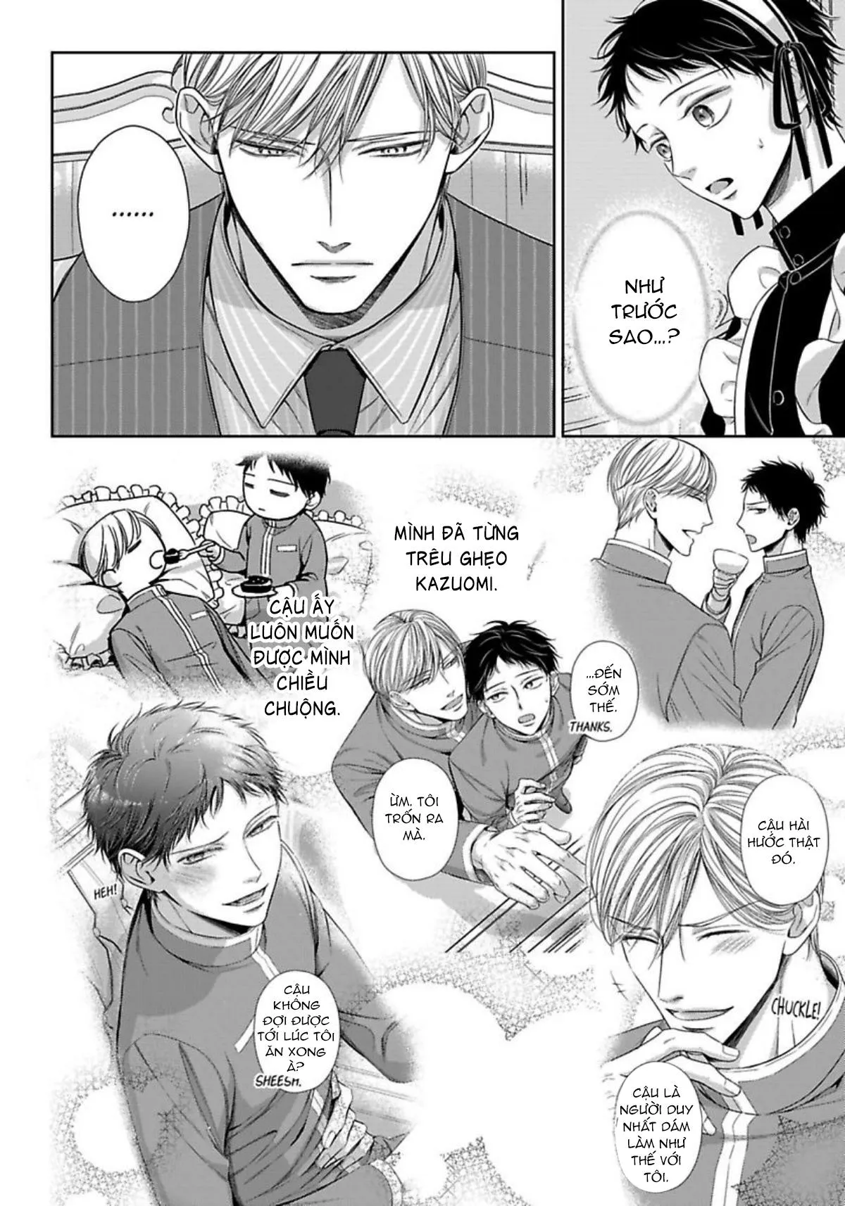 Chủ nhân làm cơ thể tôi như muốn tan chảy Chapter 4 Trang 31