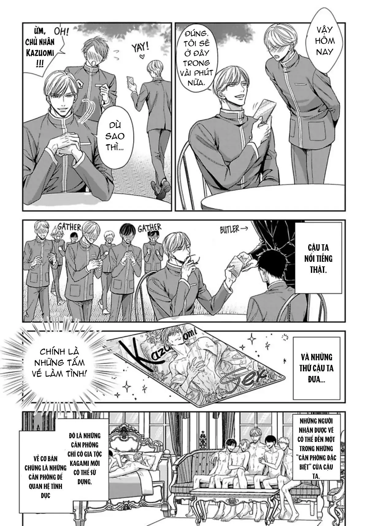 Chủ nhân làm cơ thể tôi như muốn tan chảy Chapter 1 Trang 12