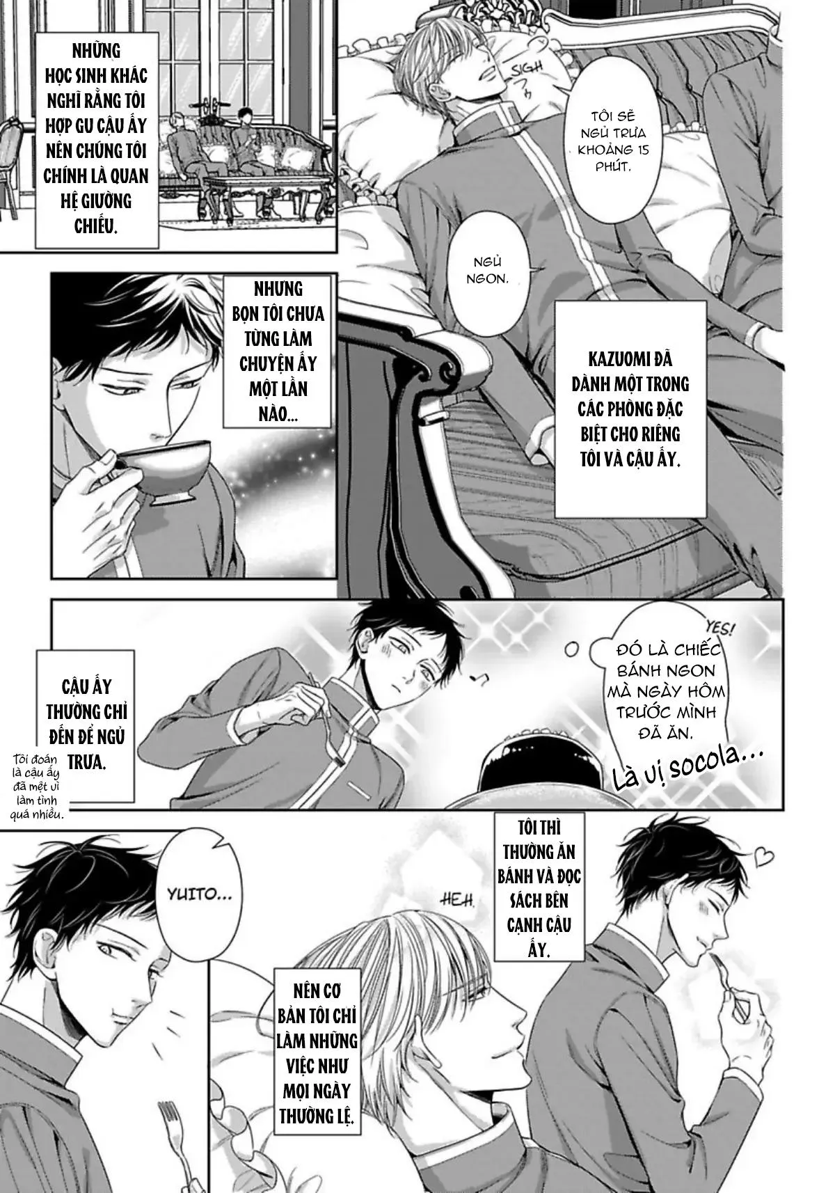 Chủ nhân làm cơ thể tôi như muốn tan chảy Chapter 1 Trang 18