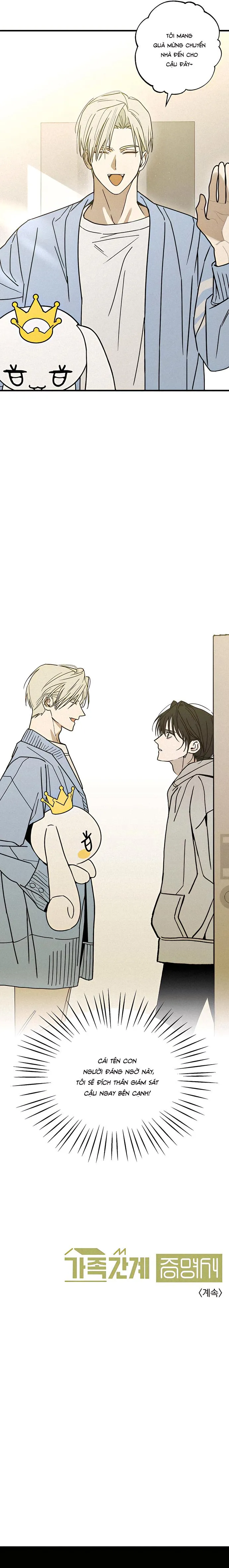 Chứng Nhận Quan Hệ Gia Đình Chapter 4 Trang 24