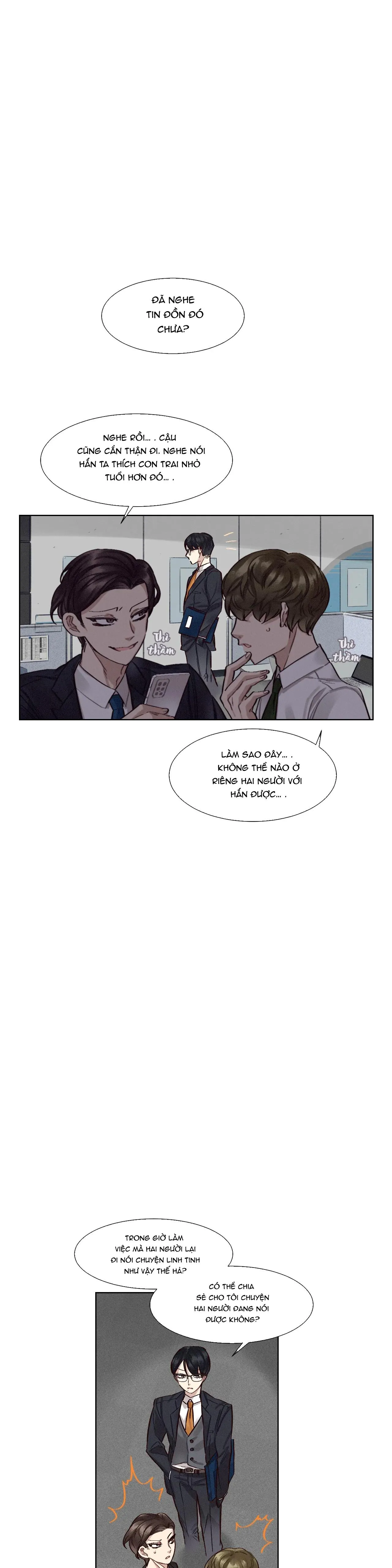 Chứng quá căng thẳng của tiền bối Chapter 2 Trang 17