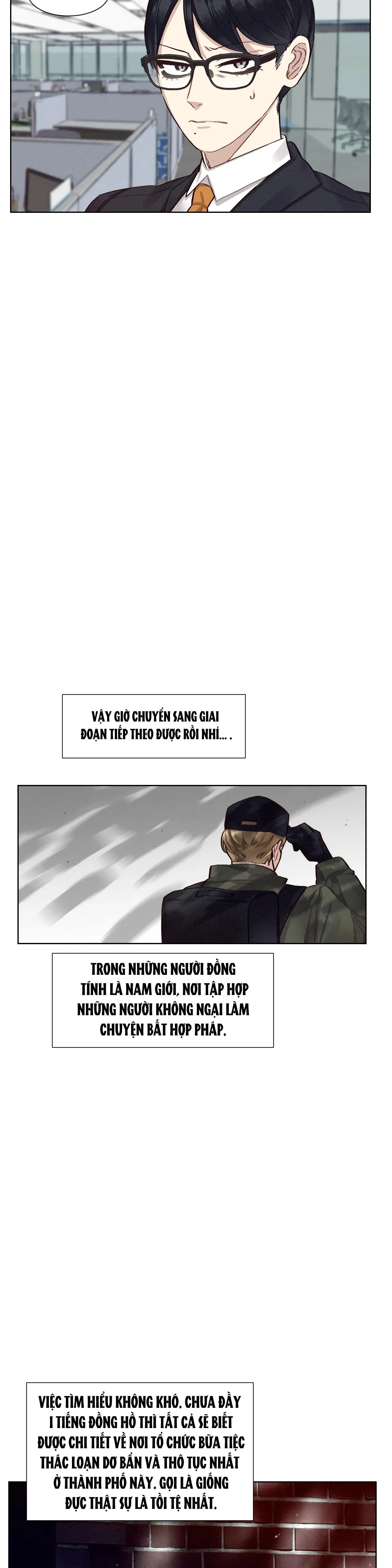 Chứng quá căng thẳng của tiền bối Chapter 2 Trang 19